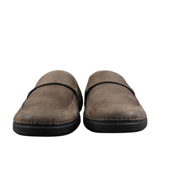 FitFlop Shoes Men 13 Loafer Slip On Comfort Classic Toning Leather Walking Brown main image 15